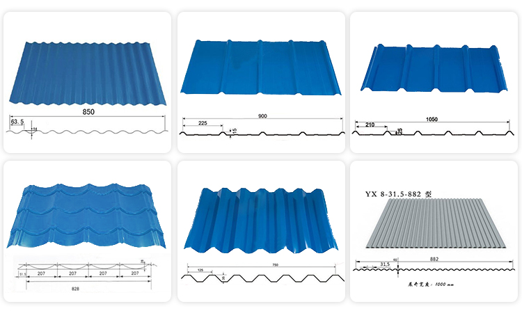 Roof Sheet Size Specification